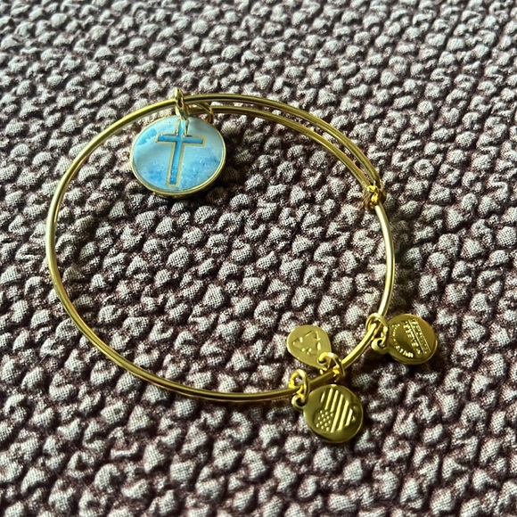 Alex & Ani Cross Bracelet - Picture 4 of 5